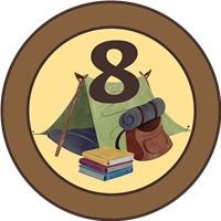 Kids Level 8 Badge